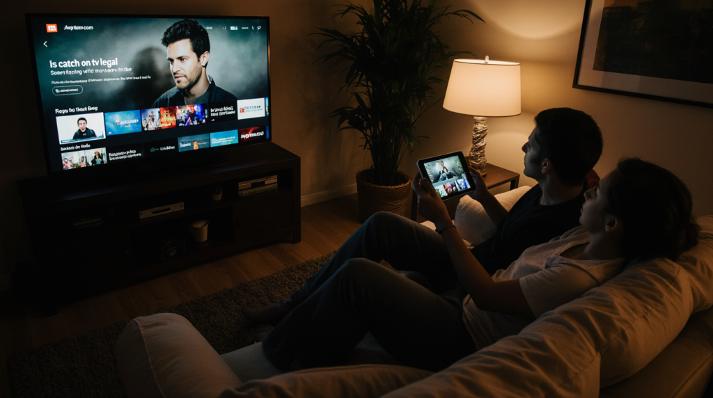 is catch on tv legal