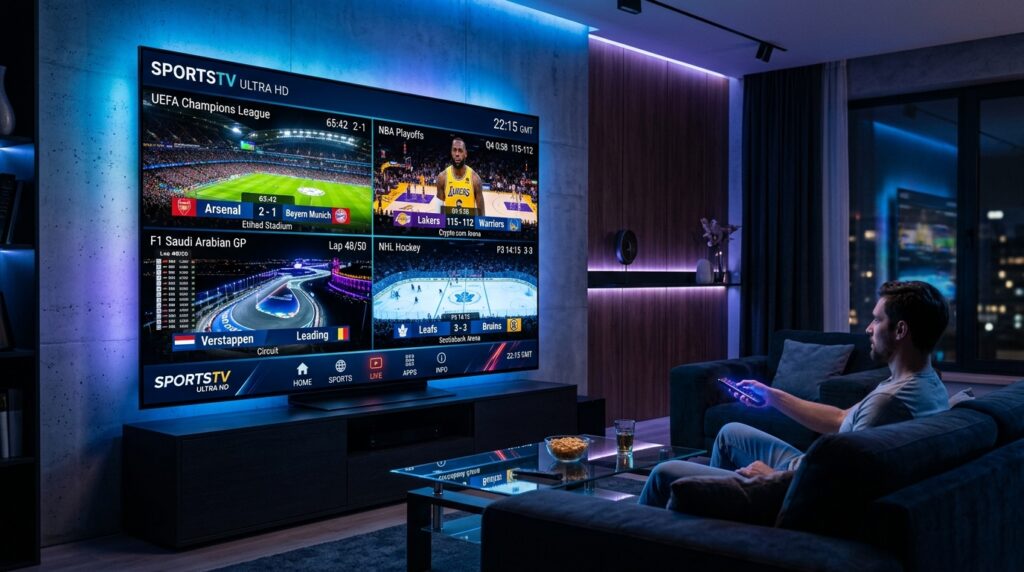 catch on tv sports channels