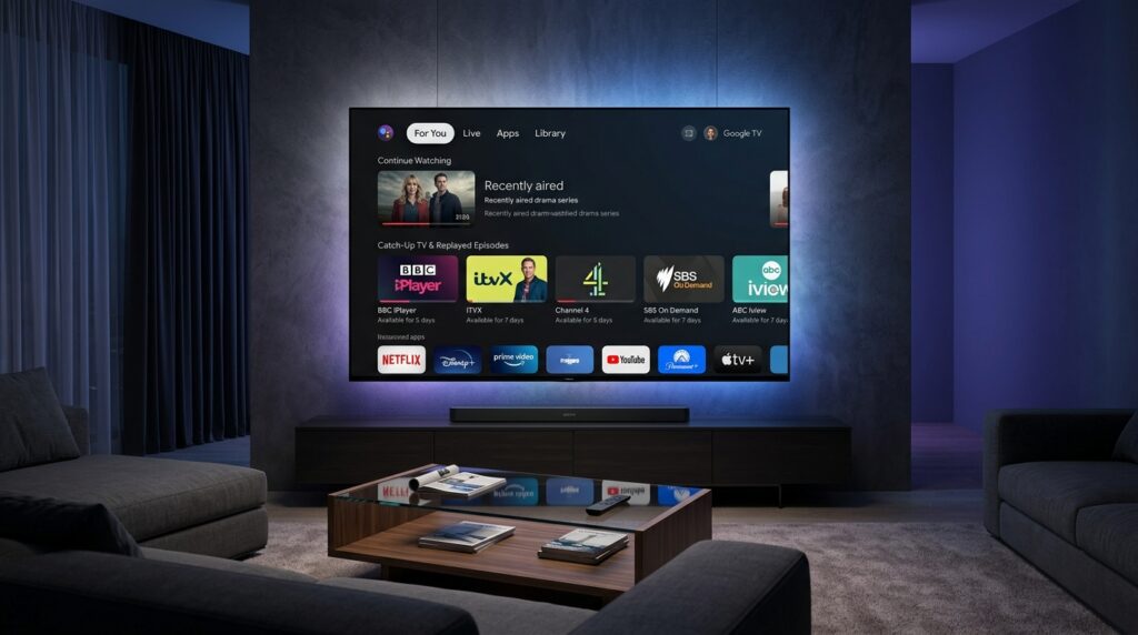 catch up on sony tv
