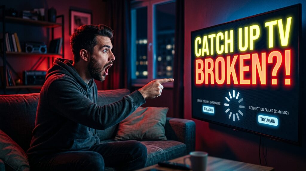 catch up on tv not working