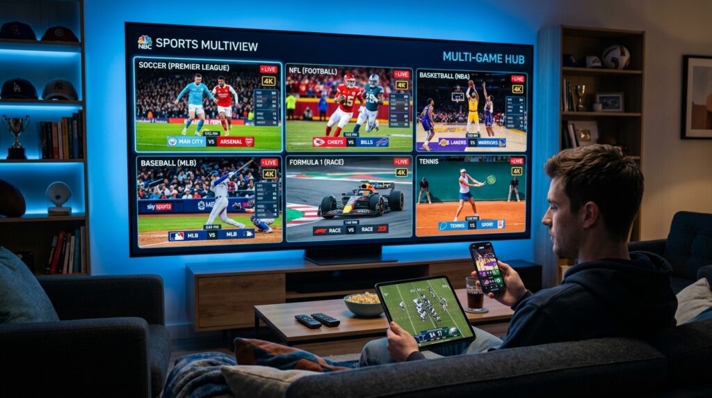 catch on tv sports channels