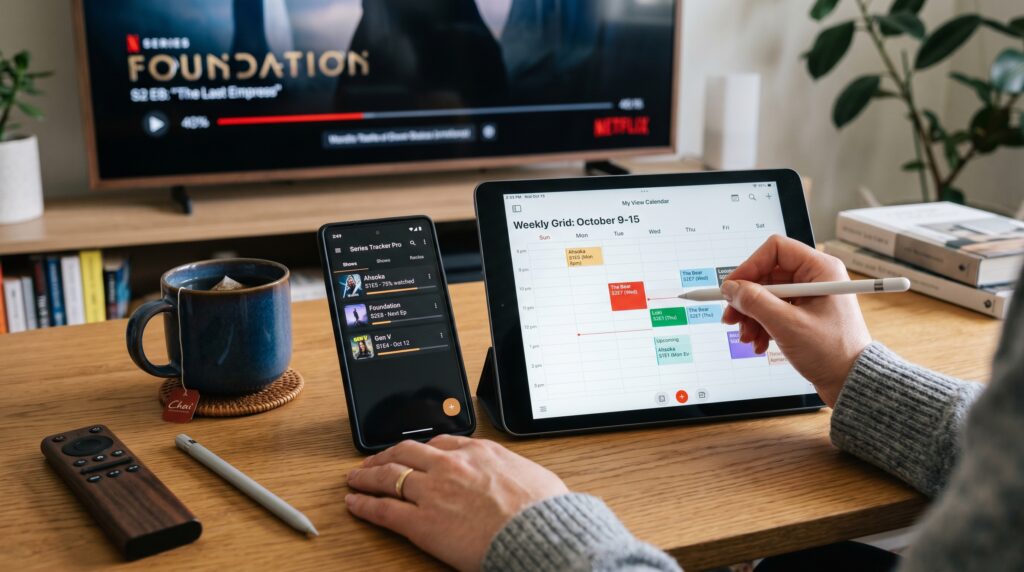 grow your list of 5 tv shows