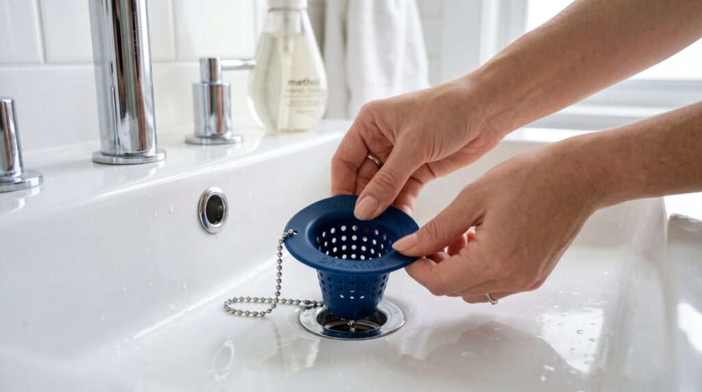 hair catcher for drain as seen on tv
