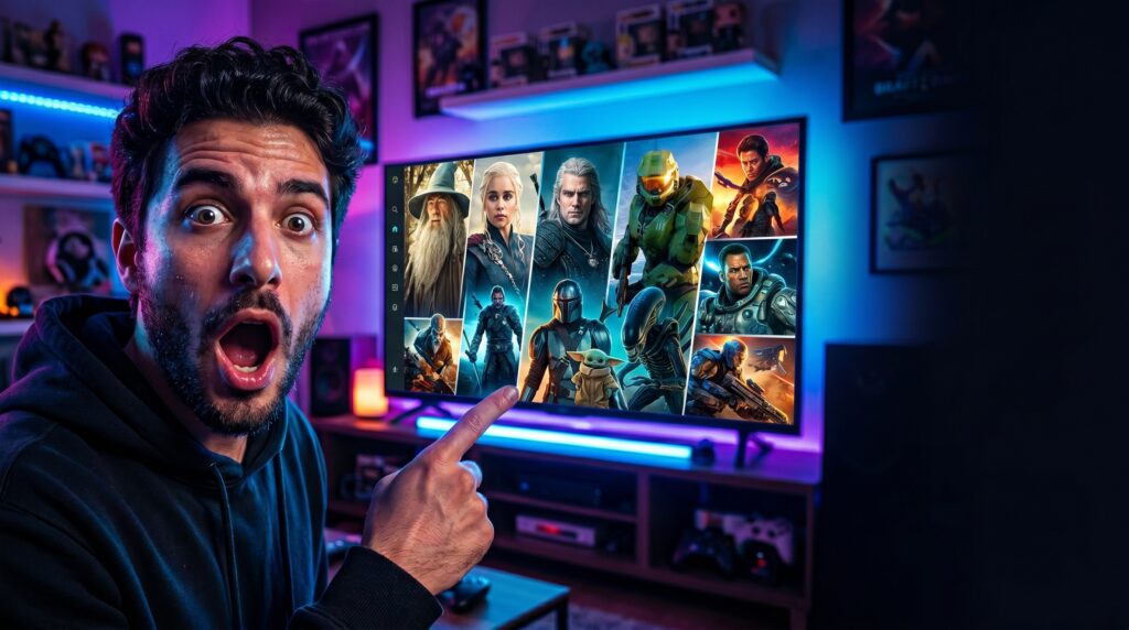 grow your list of 5 tv shows