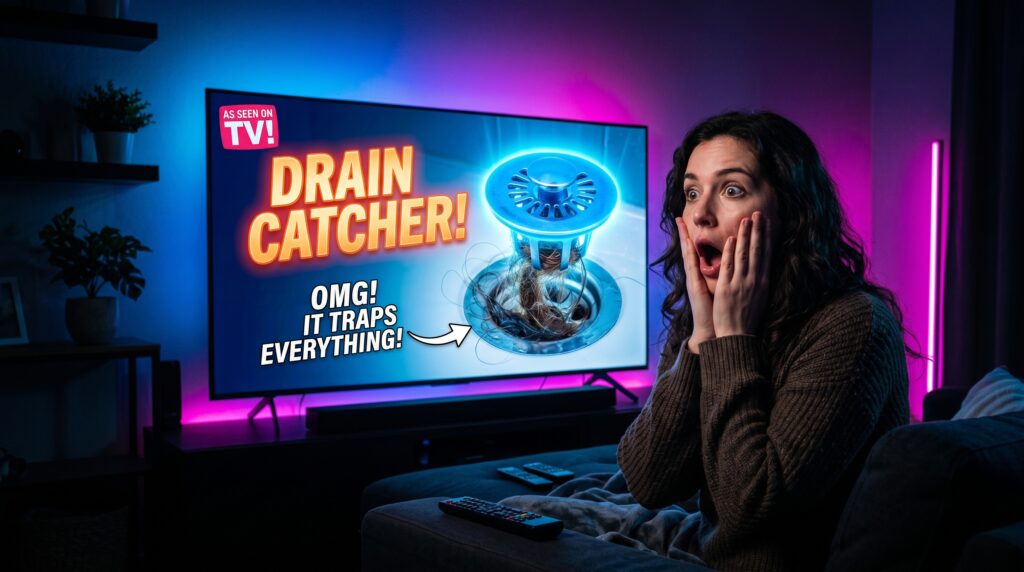 drain catcher as seen on catch on tv