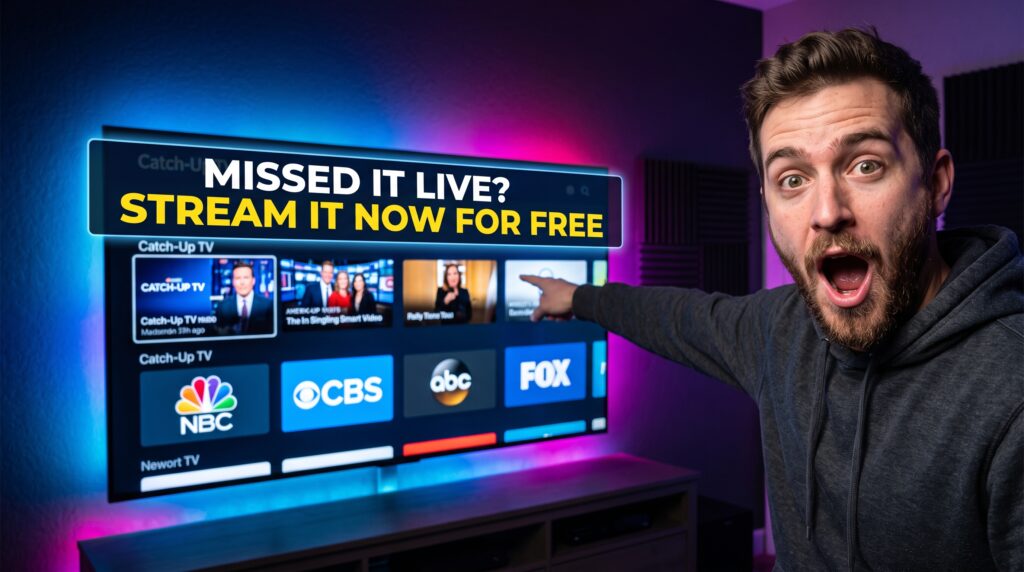 what's on catch up tv