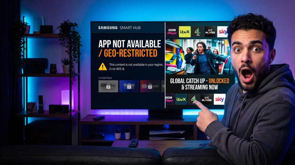 catch up tv on samsung smart tv