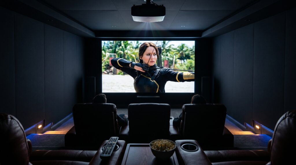 hunger games catching fire on tv
