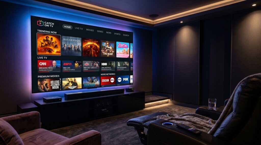 catch on tv app roku