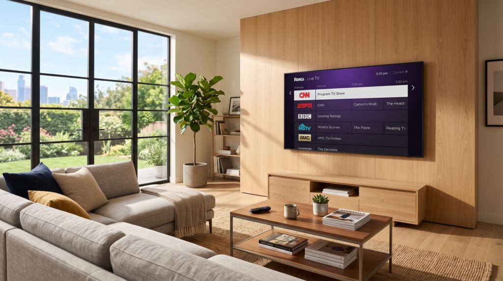 how to use catch on tv roku
