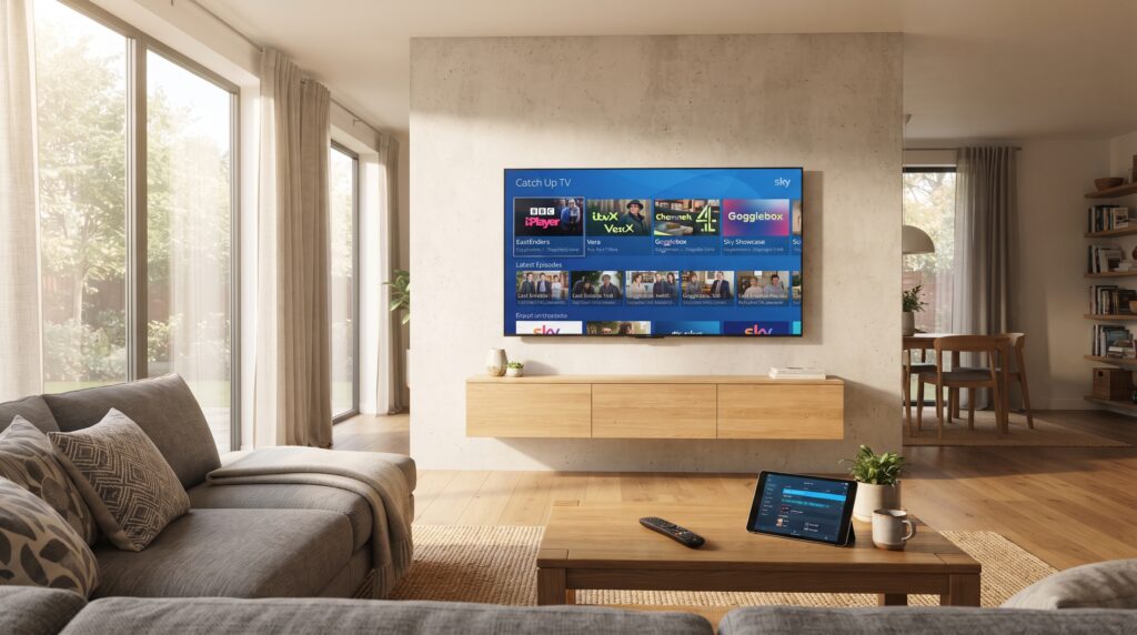 catch up tv free on sky