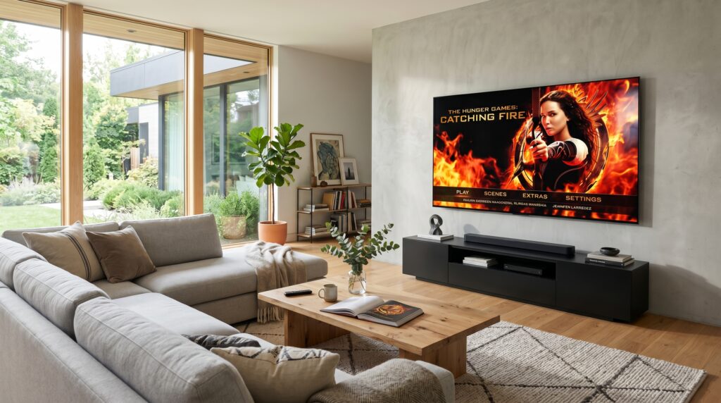 hunger games catching fire on tv