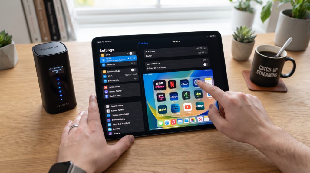 watch catch up tv on ipad