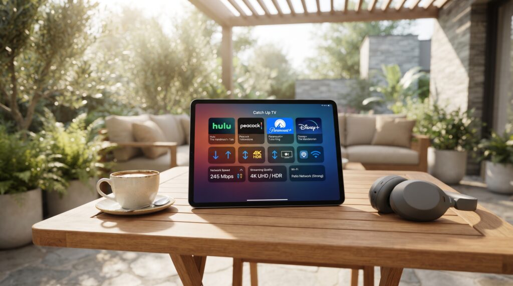 watch catch up tv on ipad