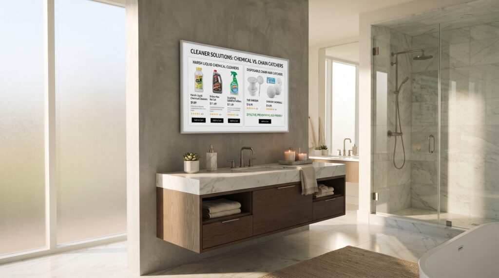 as seen on tv shower drainwig catcher